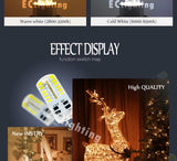 10pcs/lot G4 Led Lamp DC 12V SMD 2835 3014 Angle Luz Bombillas Lamparas de LED Light Bulb Spotlight Lamps