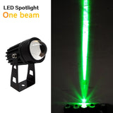 Outdoor LED Wall spotlight 9W 12W landscape Lighting 220V Red Green Blue RGB Wall light IP66 Waterproof one beam lights