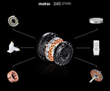 Modern European simple remote control invisible bedroom, hall ceiling fan 36 / 42 "adjustable light, built-in 220V 110v