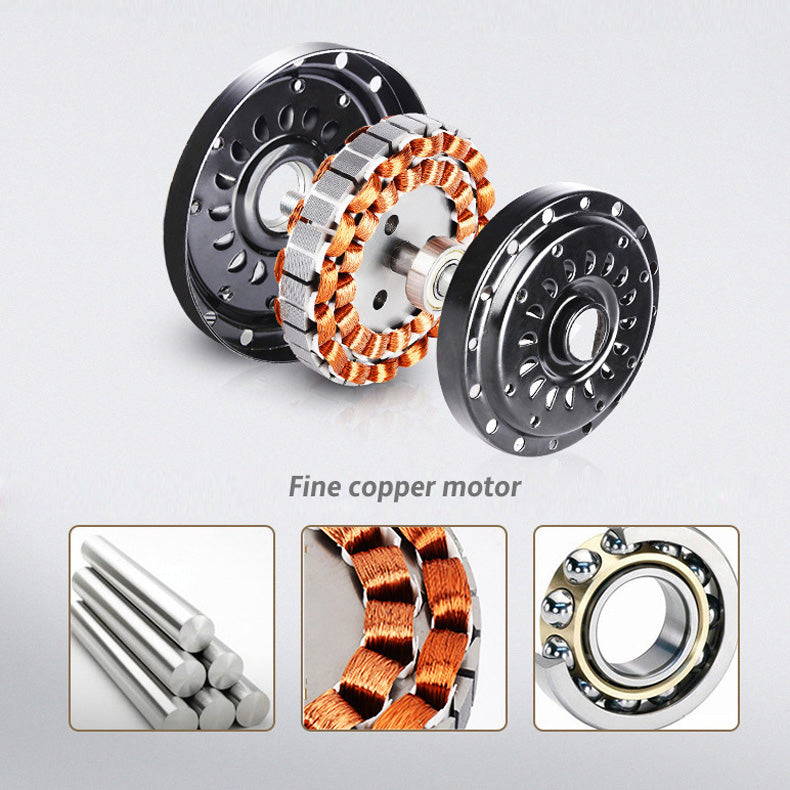 Modern European simple remote control invisible bedroom, hall ceiling fan 36 / 42 &quot;adjustable light, built-in 220V 110v