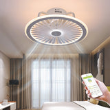 Remote control LED ceiling fan modern lamp with lamp remote control fan 50cm bedroom decoration application accessories
