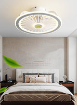 Remote control LED ceiling fan modern lamp with lamp remote control fan 50cm bedroom decoration application accessories