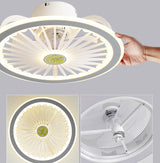 Remote control LED ceiling fan modern lamp with lamp remote control fan 50cm bedroom decoration application accessories