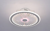 Remote control LED ceiling fan modern lamp with lamp remote control fan 50cm bedroom decoration application accessories