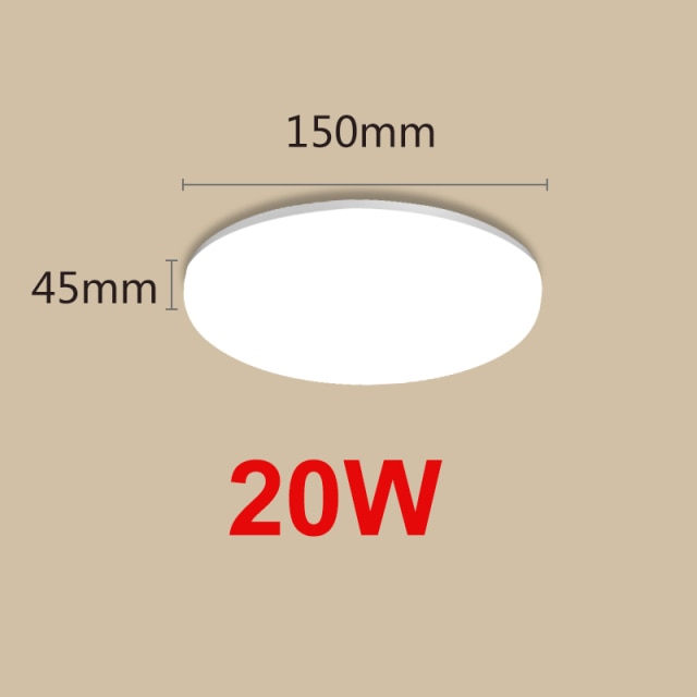 Led Ceiling Lamp 220V 72/40/30/18W Modern Indoor Lighting Fixture Ceiling Light for Living Room Bedroom Kitchen Led Panel Lights