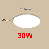 Led Ceiling Lamp 220V 72/40/30/18W Modern Indoor Lighting Fixture Ceiling Light for Living Room Bedroom Kitchen Led Panel Lights