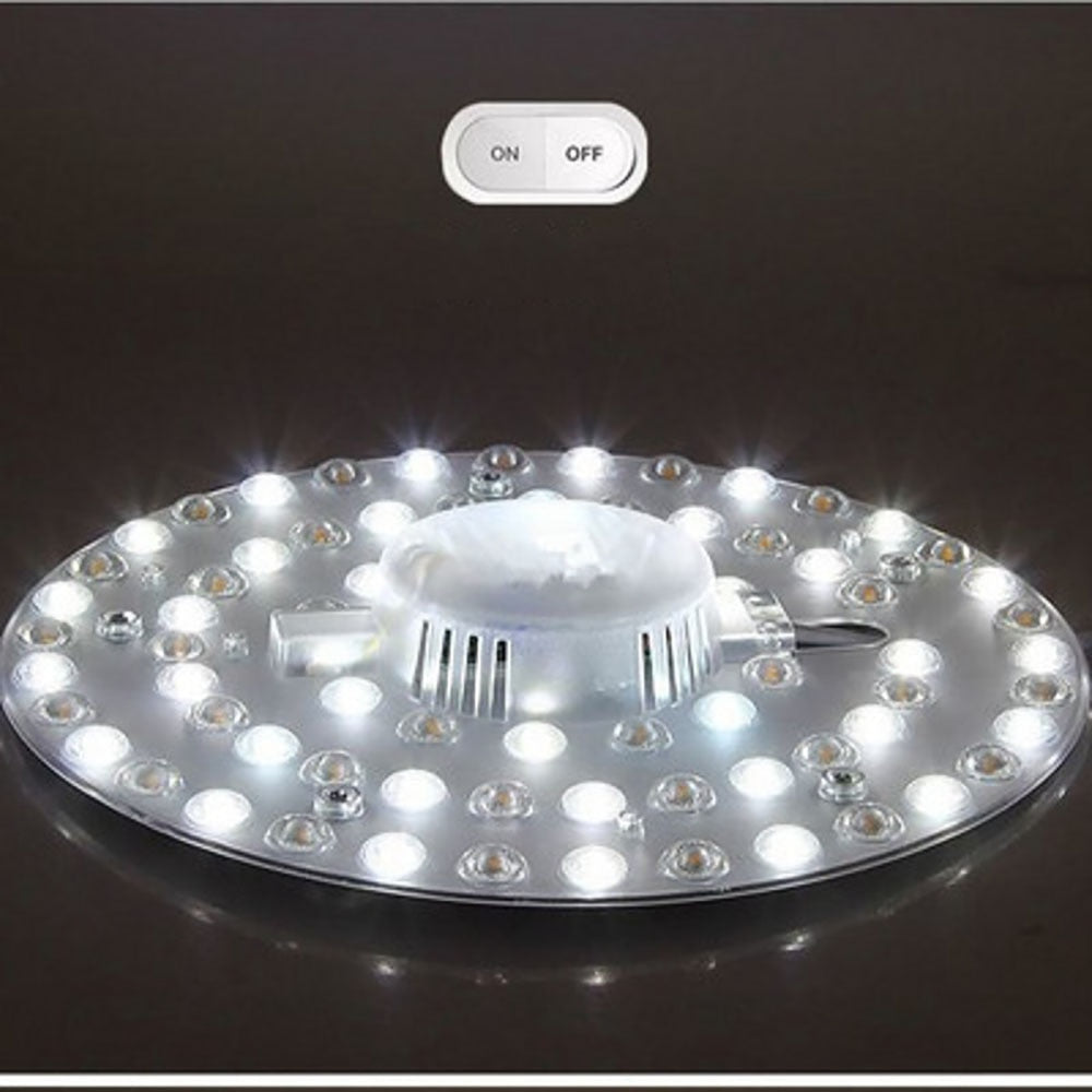 LED Panel Light SMD2835 36W 24W 18W 12W Module Lamp Energy Saving 220V Round Ceiling Lamp Board Light Indoor Wall Lamp spotlight