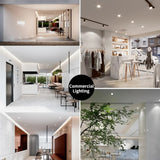 LED Downlight Recessed Indoor Led Ceiling Lamp 5W/7W Indoor Lighting AC110/220V Dimmable Ceiling Spot Light For Bedroom Kitchen