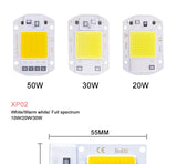 COB LED Lamp Chip AC 110V 220V 10W 20W 30W 50W LED Beads Lamp Box No Need Driver for Flood Light Spotlight Downlight Lighting