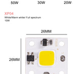 COB LED Lamp Chip AC 110V 220V 10W 20W 30W 50W LED Beads Lamp Box No Need Driver for Flood Light Spotlight Downlight Lighting
