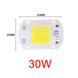 COB LED Lamp Chip AC 110V 220V 10W 20W 30W 50W LED Beads Lamp Box No Need Driver for Flood Light Spotlight Downlight Lighting
