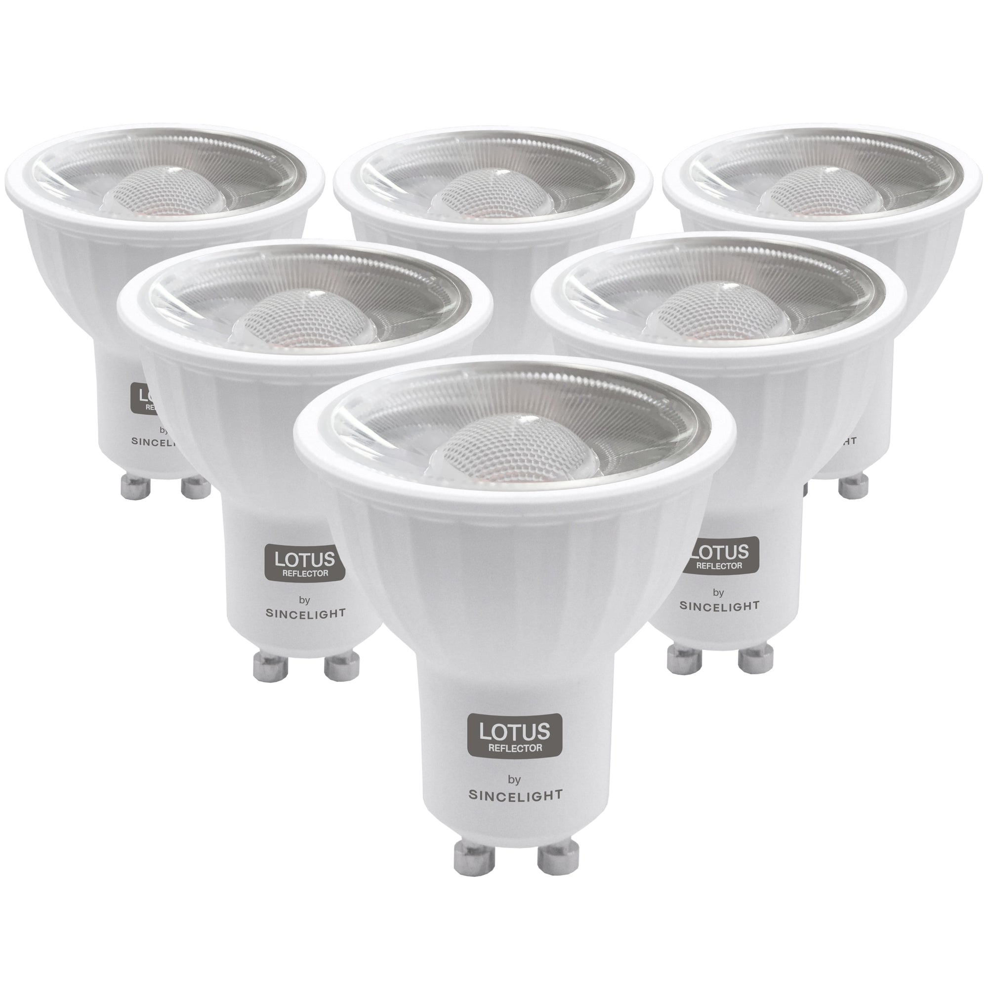 6Pcs 12Pcs Gu10 LED Downlights Bulb Lamp 6W 100-240V 2700 4000 6000K(PAR16/100° Beam Angle/RA≈92/Spot Light) For Home Decor