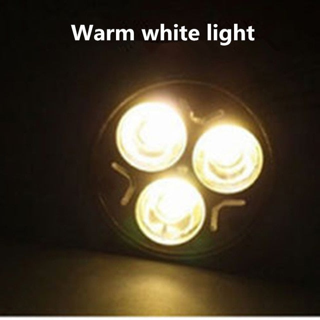 GU10 3W LED Energy-saving spotlight downlight household light bulb 85-265V white/warm white/red/yellow/blue/green home lighting