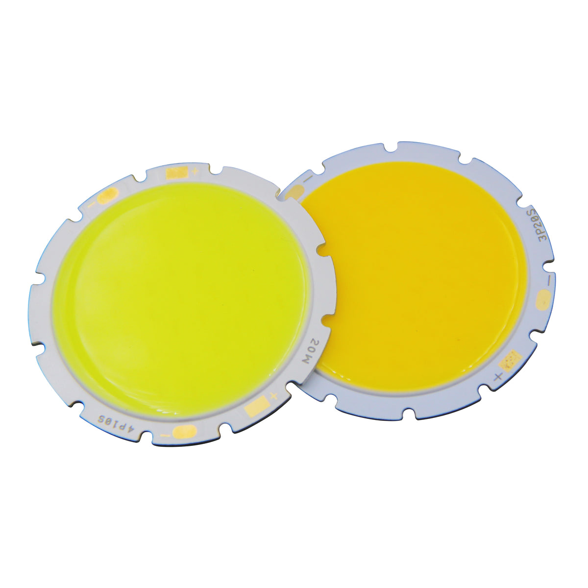 LED 49mm 42mm round LED COB Light Source Module warm nature white 15W 20W 30W lamp flip chips for downlight