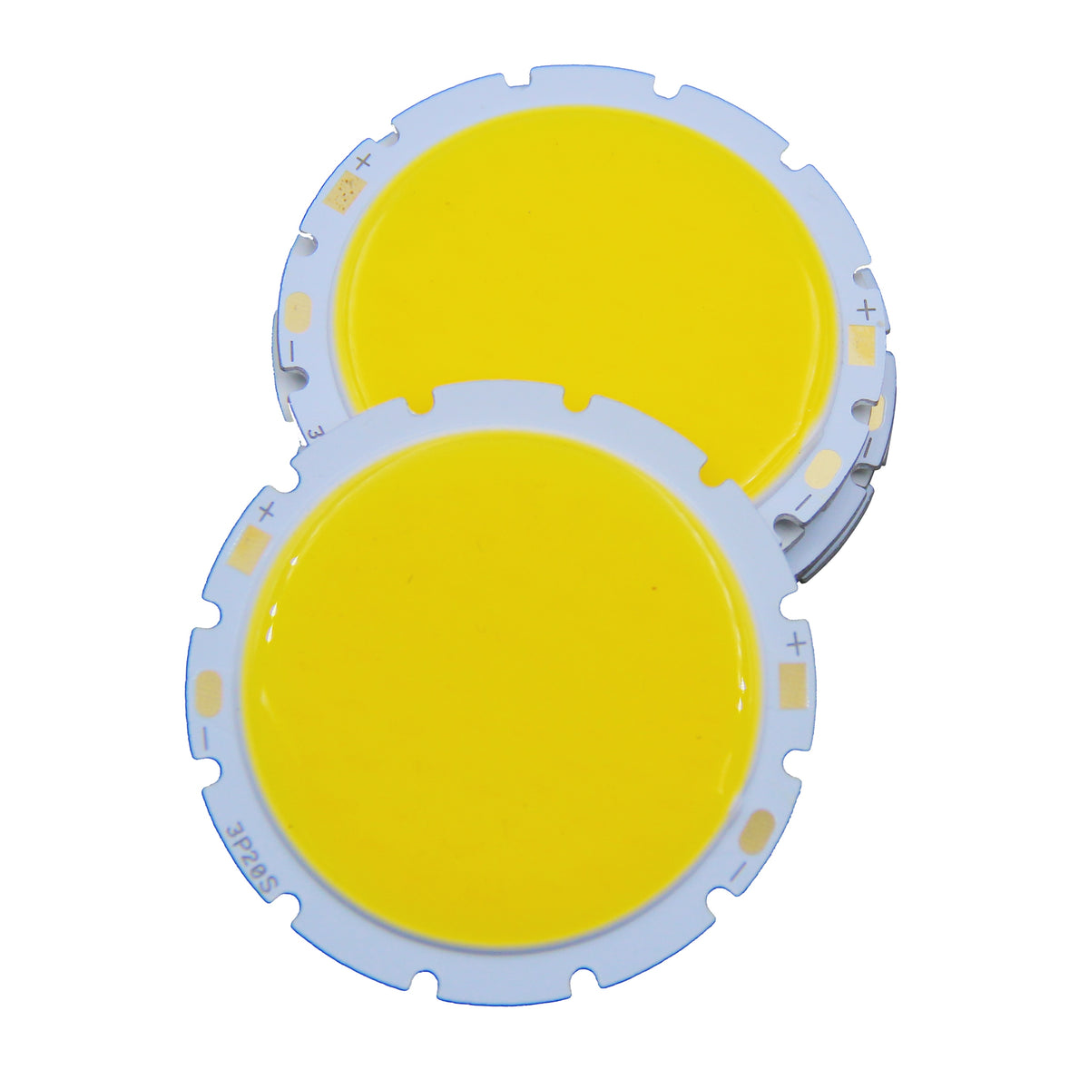 LED 49mm 42mm round LED COB Light Source Module warm nature white 15W 20W 30W lamp flip chips for downlight