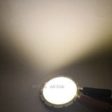 LED 49mm 42mm round LED COB Light Source Module warm nature white 15W 20W 30W lamp flip chips for downlight