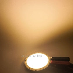 LED 49mm 42mm round LED COB Light Source Module warm nature white 15W 20W 30W lamp flip chips for downlight