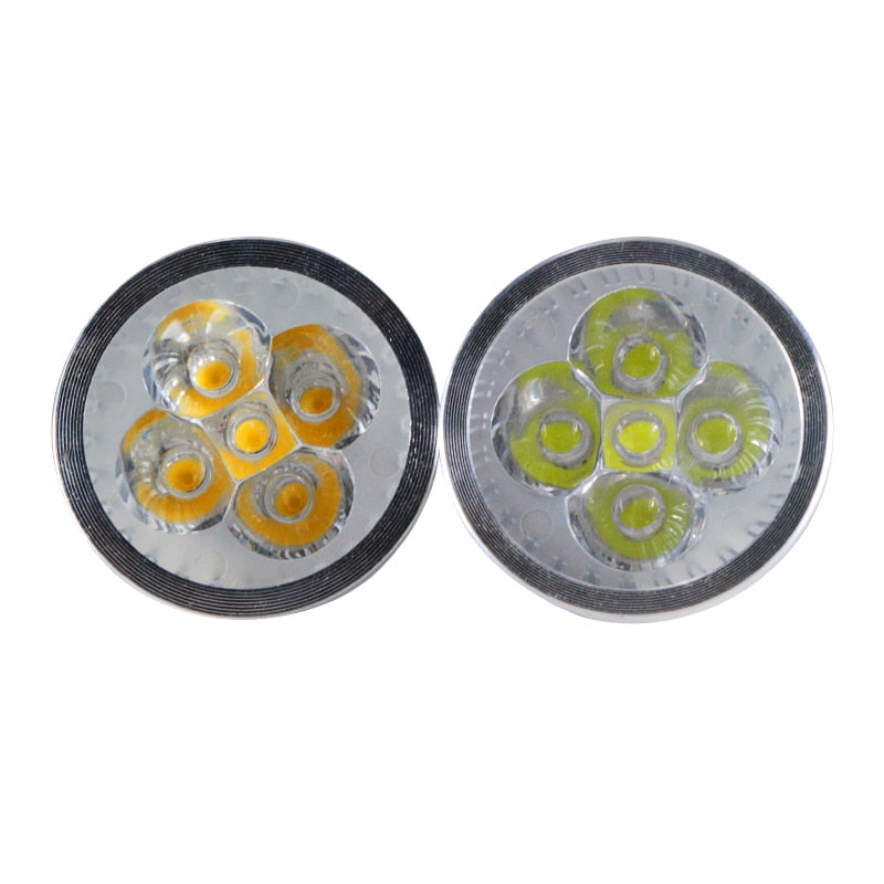 Ampoule MR16 LED Spotlight 5W Ac Dc 12v 24v Super Bright Aluminum Downlight For Home Ceiling Lamp 12 24 Volt High Power 1W Bulb