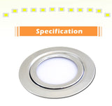 LED Ceiling Downlight Mini 3W 5W 7W DC12V 14mm Slim Recessed Lighting 2inch Hole Cut Embedded Lamp Home Hotel Display lights
