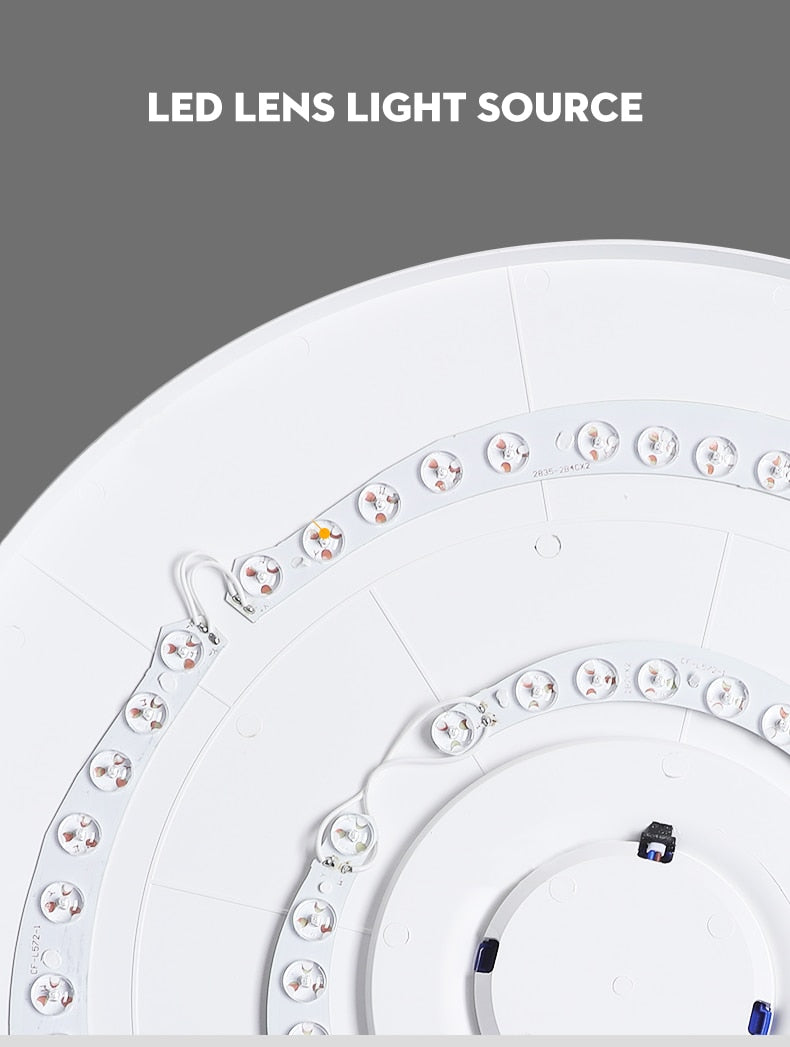 LED Panel Light 15W 20W 40W 50W Surface Ceiling Downlight AC165-265V Round Ceiling Lamp For Indoor Home Lighting Kitchen Bedroom