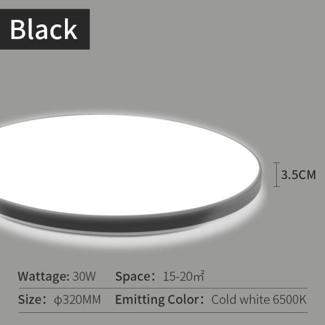 LED Panel Light 15W 20W 40W 50W Surface Ceiling Downlight AC165-265V Round Ceiling Lamp For Indoor Home Lighting Kitchen Bedroom