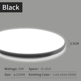 LED Panel Light 15W 20W 40W 50W Surface Ceiling Downlight AC165-265V Round Ceiling Lamp For Indoor Home Lighting Kitchen Bedroom