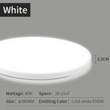 LED Panel Light 15W 20W 40W 50W Surface Ceiling Downlight AC165-265V Round Ceiling Lamp For Indoor Home Lighting Kitchen Bedroom