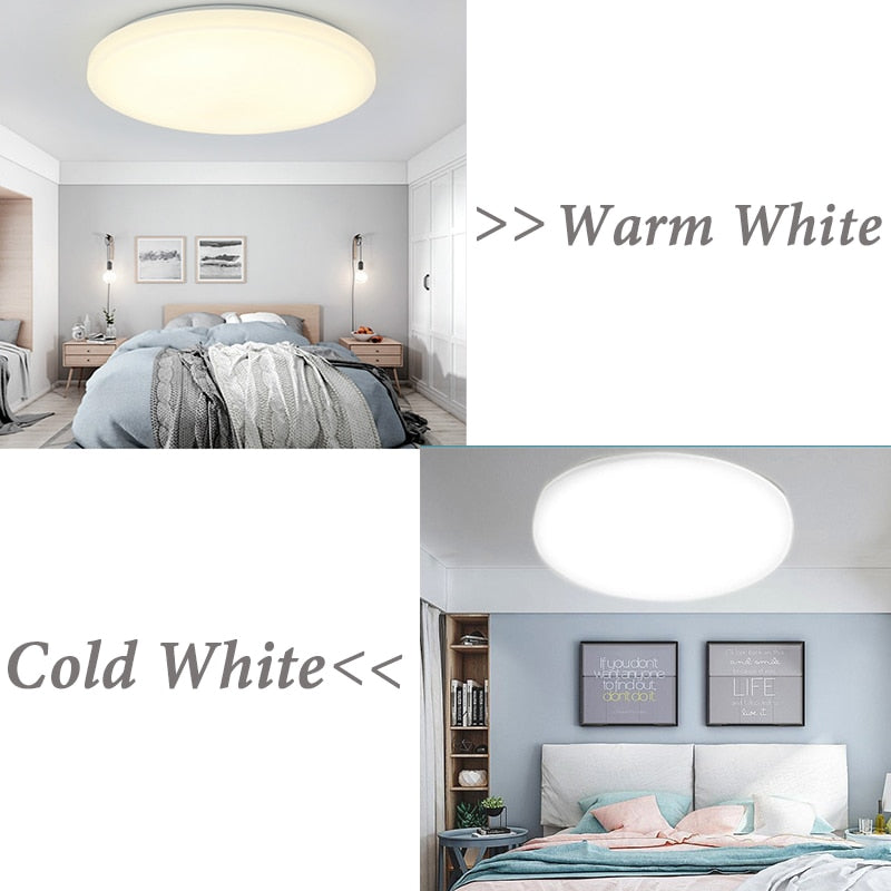 LED Panel Light 50W 30W 20W Led Ceiling Lights Lamp Surface Mounted 220V Round Downlight For Indoor Home Living Room Lighting