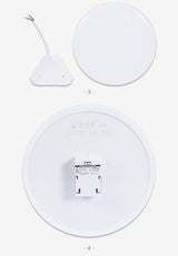 LED Panel Light 50W 30W 20W Led Ceiling Lights Lamp Surface Mounted 220V Round Downlight For Indoor Home Living Room Lighting