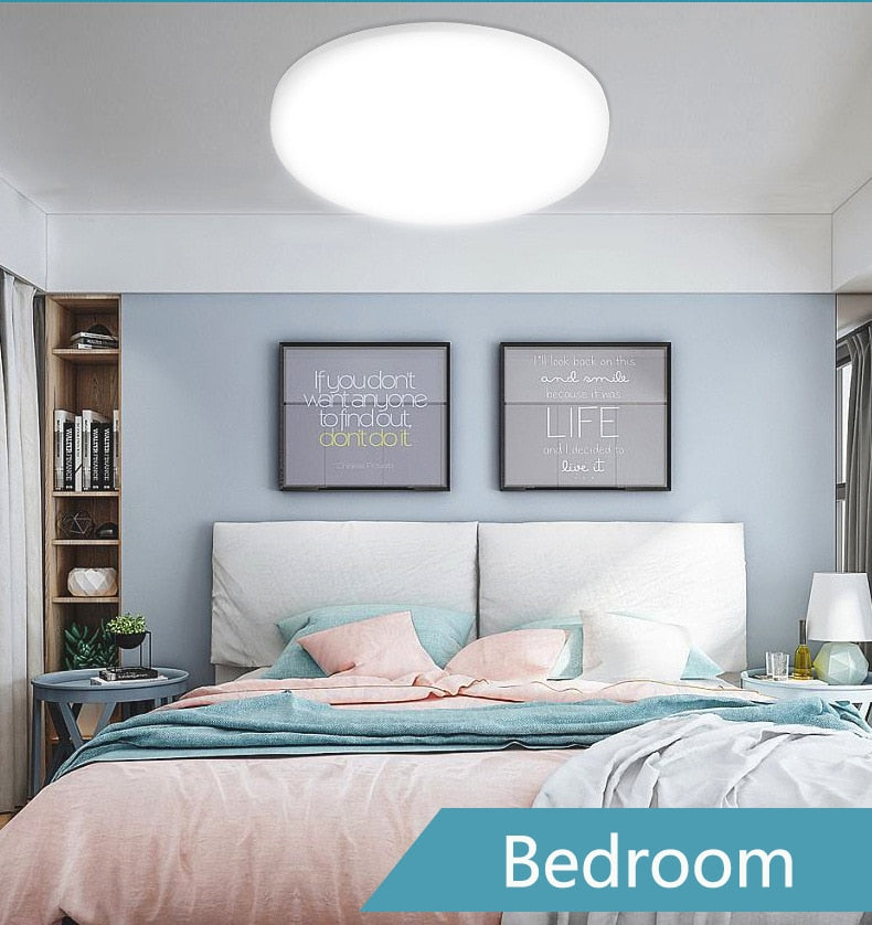 LED Panel Light 50W 30W 20W Led Ceiling Lights Lamp Surface Mounted 220V Round Downlight For Indoor Home Living Room Lighting