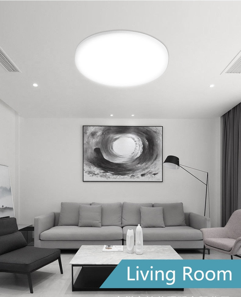 LED Panel Light 50W 30W 20W Led Ceiling Lights Lamp Surface Mounted 220V Round Downlight For Indoor Home Living Room Lighting