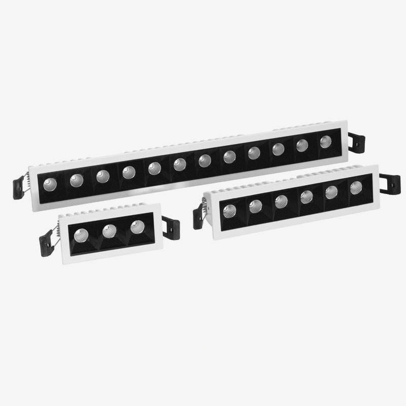 LED downlightStrip dimmable recessed LED ceiling lights, 2w, 4w, 6w 10W, 20W, 30W, AC85 ~ 265V, COB LED downlights, indoor lighti