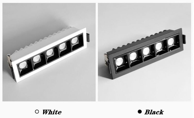 LED downlightStrip dimmable recessed LED ceiling lights, 2w, 4w, 6w 10W, 20W, 30W, AC85 ~ 265V, COB LED downlights, indoor lighti