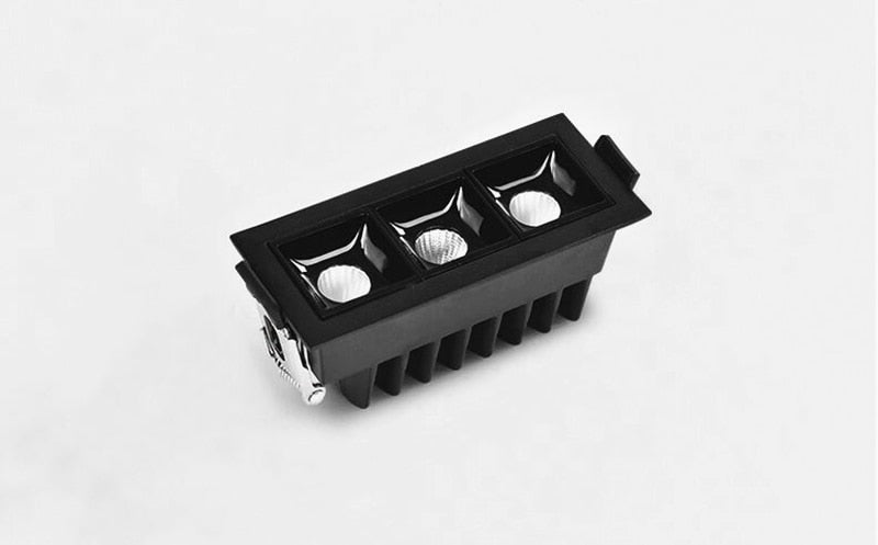 LED downlightStrip dimmable recessed LED ceiling lights, 2w, 4w, 6w 10W, 20W, 30W, AC85 ~ 265V, COB LED downlights, indoor lighti