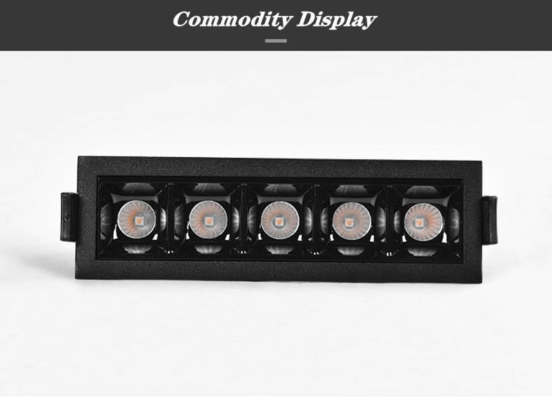 LED downlightStrip dimmable recessed LED ceiling lights, 2w, 4w, 6w 10W, 20W, 30W, AC85 ~ 265V, COB LED downlights, indoor lighti