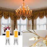 Super Bright G9 LED Light Bulb 7W 9W 12W 15W 220V Glass Lamp Cold White/Warm White Constant Power Light LED Lighting G9 COB Bulbs