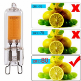 Super Bright G9 LED Light Bulb 7W 9W 12W 15W 220V Glass Lamp Cold White/Warm White Constant Power Light LED Lighting G9 COB Bulbs
