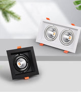 Recessed Dimmable COB LED Downlights 10W 20W 30W LED Ceiling Spot Lights 85-265V LED Ceiling Lamps Warm Cold White Indoor Lighting