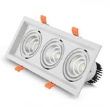 Recessed Dimmable COB LED Downlights 10W 20W 30W LED Ceiling Spot Lights 85-265V LED Ceiling Lamps Warm Cold White Indoor Lighting