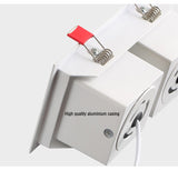 Thick Aluminum Adjustable Angle Recessed LED Spot Lighting 220V 110V Bedroom Kitchen Indoor Downlight 8W 16W 32W Ceiling light