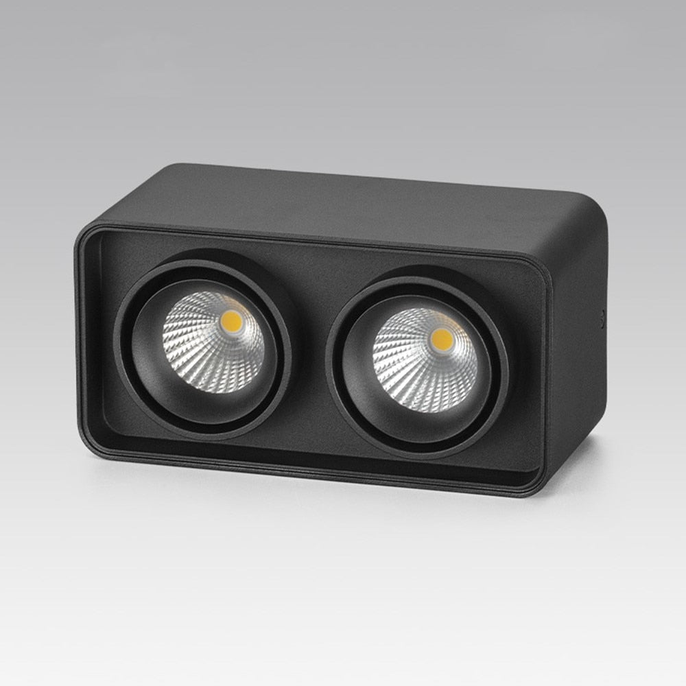 Square Surface Mounted Ceiling Downlight lamp 7W 14W ceiling led lights AC110V 220V cob led spot lights Ceiling Fixtures Lighting