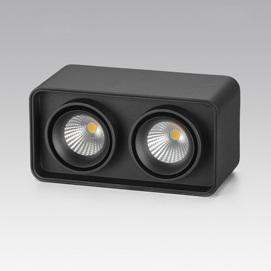 Square Surface Mounted Ceiling Downlight lamp 7W 14W ceiling led lights AC110V 220V cob led spot lights Ceiling Fixtures Lighting