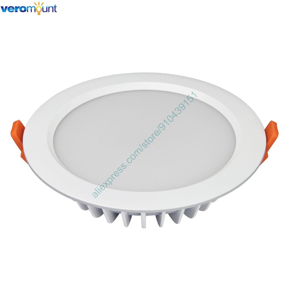 MiBoxer FUT069 15W RGB+CCT IP54 Downlight AC 110V 220V 2.4G RF Wireless Remote WiFi Smartphone APP Alexa Google Voice Control