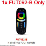 MiBoxer FUT069 15W RGB+CCT IP54 Downlight AC 110V 220V 2.4G RF Wireless Remote WiFi Smartphone APP Alexa Google Voice Control