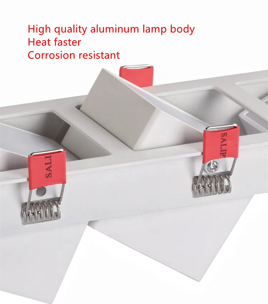 LED downlight adjustable angle ceiling light grille spotlight embedded 7W 14W 21W living room bedroom aisle home lighting