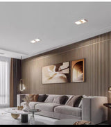 LED downlight adjustable angle ceiling light grille spotlight embedded 7W 14W 21W living room bedroom aisle home lighting