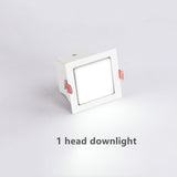 LED downlight adjustable angle ceiling light grille spotlight embedded 7W 14W 21W living room bedroom aisle home lighting