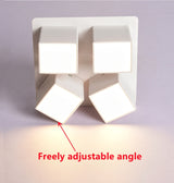 LED downlight Nordic four-head downlight 28W indoor home lighting fixtures adjustable angle ceiling light