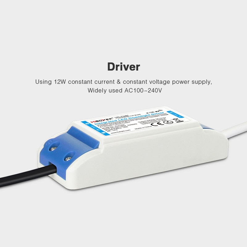 Miboxer LED Downlight 12W RGB CCT FUT066 Round AC 100V-240V Brightness Adjustable Smart LED Living Room Light Bedroom Downlight