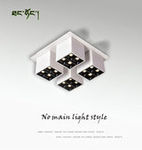 LED downlight square spotlight 32W embedded ceiling downlight bedroom living room aisle restaurant home lighting lighting